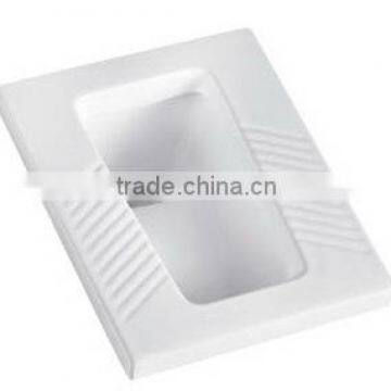 China squat toilet sanitary ware WC ceramic squat pans size 600*420*280mm