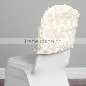 fashionable banquet and wedding lycra/polyester chair cover