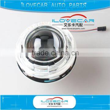 35w/55w AILECAR tiguan H1 bixenon projector lens shroud kit/2.5 inch metal holder projector lens