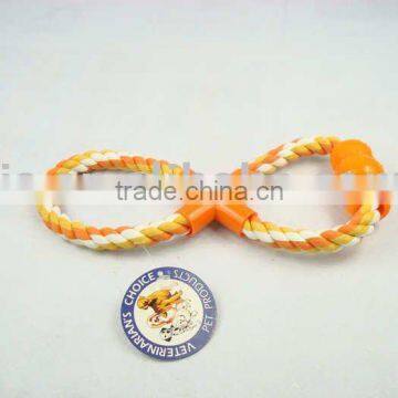 2014 hotsale dog chewing toy cotton rope dog toy