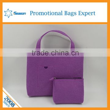 Hand made felt bag felt shopping bag felt laptop bag