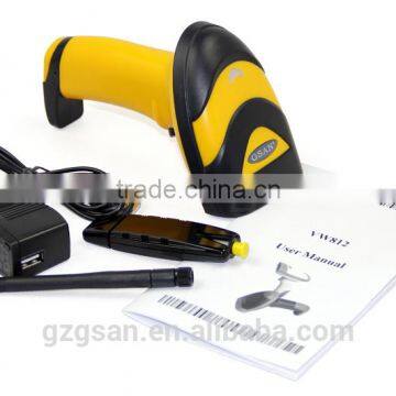 bluetooth laser barcode scanner,Light Source:650nm Laser,Frequency:433MHz,Scan Rate:78scans/sec.Communication Distance:300m