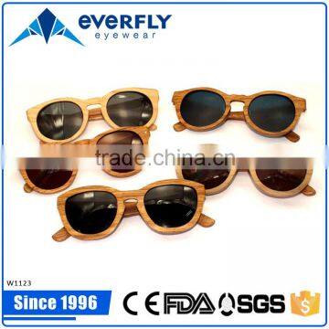 China Supplier Bamboo sunglasses Polarized Lenses Material and UNISEX Age promotion zebra wooden                        
                                                Quality Choice