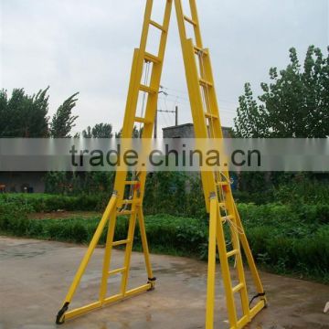 Insulating combination ladder