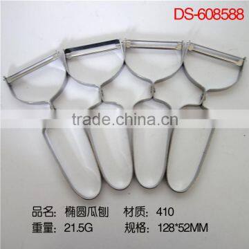 DS-608588 oval shape 410 material stainless steel peeler