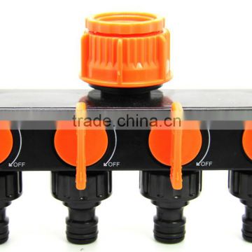 4 way tap adaptor for hose irrigation