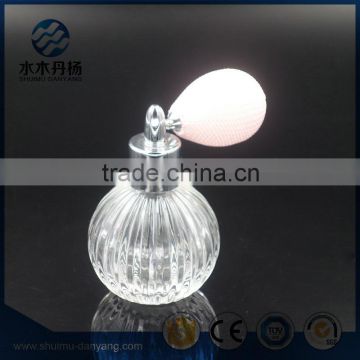 Fancy 50ml Round empty perfume glass bottle with airbag                        
                                                                                Supplier's Choice