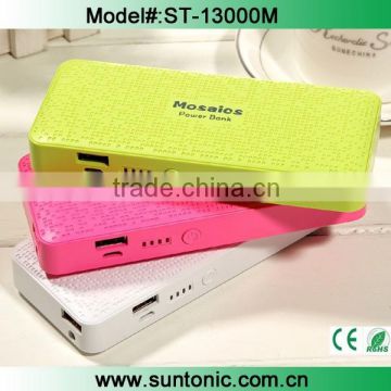 Rechargeable USB Portable 13000mAh Battery Charger Backup, Power Bank ,External Battery Pack