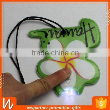 PVC Luggage Tag With Led Flash Light photo-6