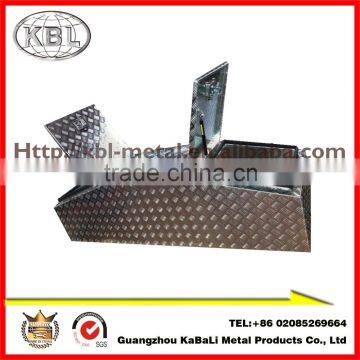 CustomLarge Capacity Aluminum Truck Tools Boxes with gull-wing lids(KBL-GWTB1700)(OEM/ODM)