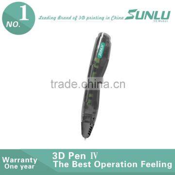 NEW Pen!! Transparent Housing/USB Power Bank / One Button Operation Plastic Printed Pen 3D