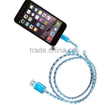 Flash light usb cable for Android , for IOS