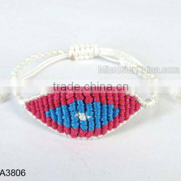 Assorted Color braided Eye Bracelet