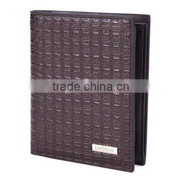 2016 Wholesale Low Price Wallet Bi-fold Leather Wallet Men photo-2
