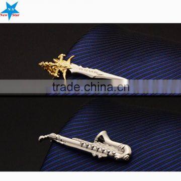 2016 Customized plating cufflinks and tie pin for men