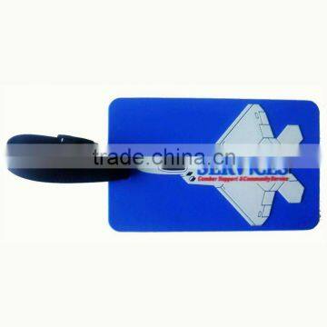 Beautiful and special 3D Soft pvc novelty luggage tags