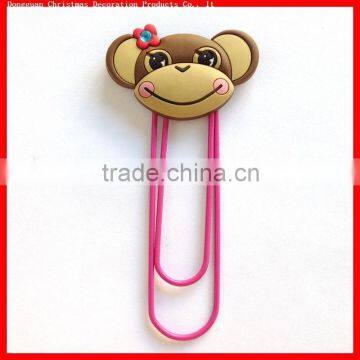 Top pvc animal shape paper clip