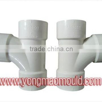 Plastic Reducer Y-Tee Pipe Fitting Push-Fit Injection Mould/Collapsible Core