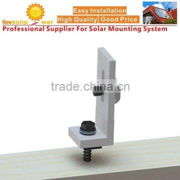 Tilt/Pitched Tin Roof Solar Mounting System Frame