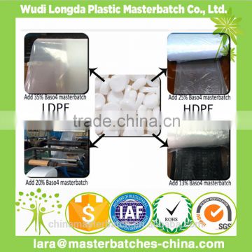 BaSO4 Filler Masterbatch for Film and Injection molding Products