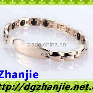 Fashion 4 in 1 bio magnetic titanium bracelet #11008