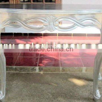 Indoor Indonesia Furniture - Console Wall Table Furniture - GOLD LEAF Furniture