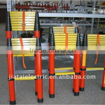 2m-3.8m fiberglass telescopic ladder (our patent product)