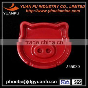 Hot design funny melamine ashtray