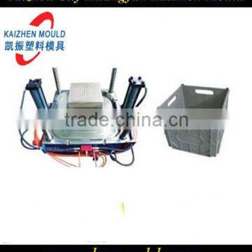 Plastic large crate mould injection commodity pass box mould turnover crate mould maker