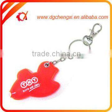 Animated duck design hot sale LED light keyring