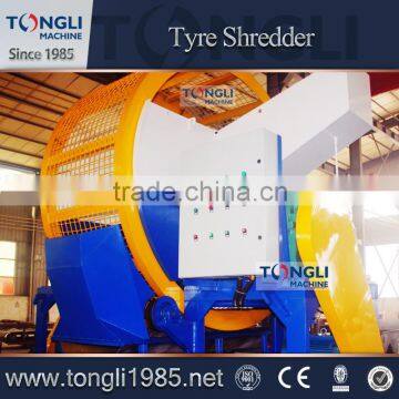 Tire Shredder With Long Performance Life