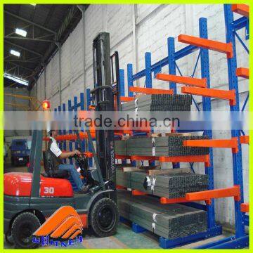 Warehouse used selective cantilever rack,longboard rack,used frame rack for sale