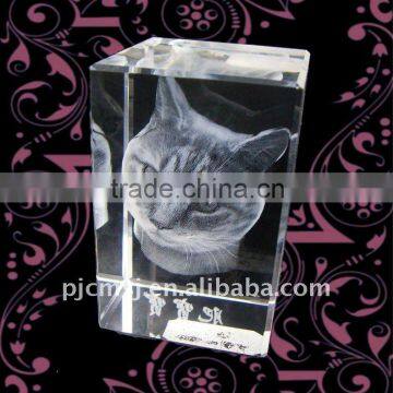 High quality 3D Laser Crystal Gift