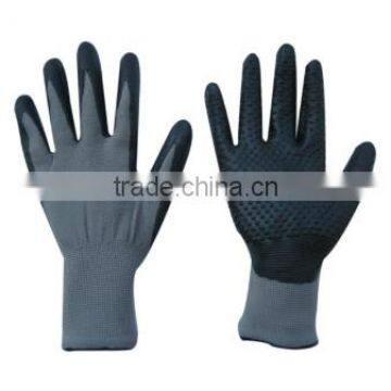 13G Nylon Liner Latex Glove with Anti-Slip Dots-5238