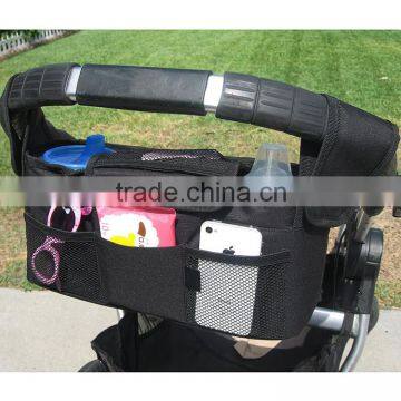 Universally Fit Stroller Organizer with Shoulder Strap