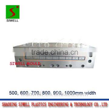 PVC foam Plastic wide panel board mould/die tool