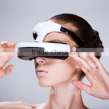 High quality vr 3D video glasses,VR all-in-one OLED lents head-mounted wifi private cinema glasses