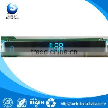 Mono Black background VA TN negative LCD display
