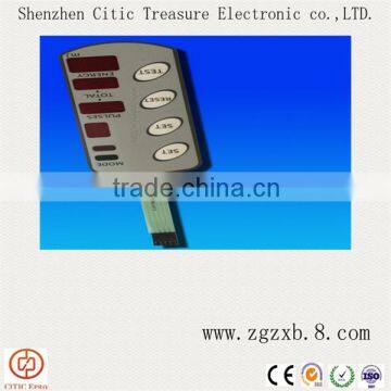 custom prototype menbrane switch keypads,metal switch membrane