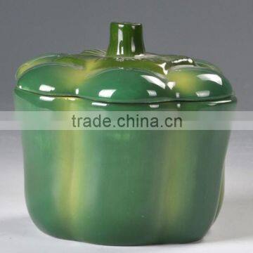 ceramic 3D pumkin pot