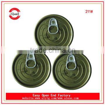 Canned Tomato Paste Packaging Material 211# Tinplate Easy Open End photo-5