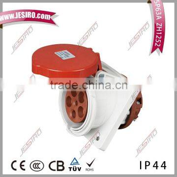 Industrial Plug and socket panel mounting ZH1252