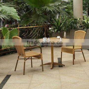 Plastic bamboo outdoor furniture