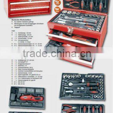 2015 New item -121pcs Iron Case Tool Set