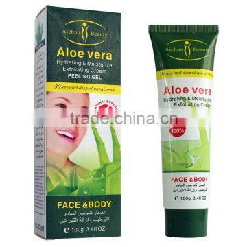 Aichun Beauty Aloe Vera Hydrating&Moisturize Exfoliating Cream Peeling Gel 100g