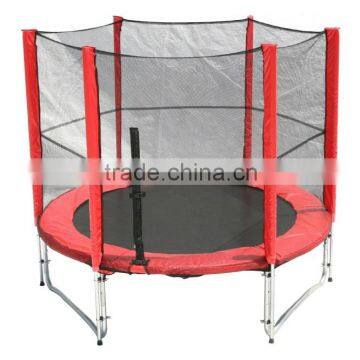 Hot Sale 8ft Trampoline With Outside Enclosure,W-shaped Leg Trampoline photo-2