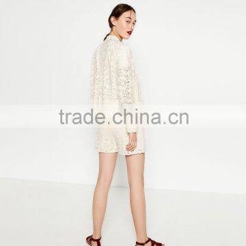 Daijun Oem High Quality Fashion Lace Breathable Summer Pants Women