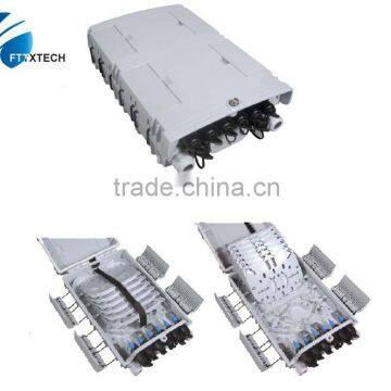 FTTH 8 cores fiber distribution box with pre-connection and branch holes supporting uncut fiber termination box