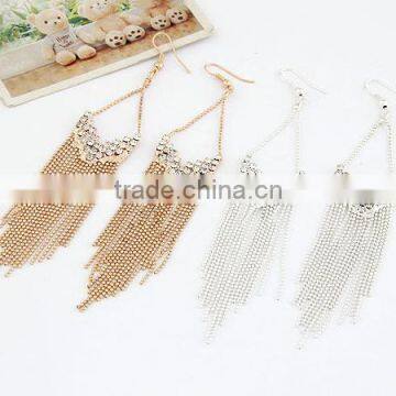 Fashion Design Metal Tassel Hanging Earrings for Women photo-3