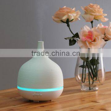 Newest 500ml capacity Porcelain aroma humidifier with timer,tabletop ultrasonic aromatherapy diffuser GH2189B